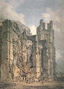 J.M.W. Turner St. Anselm-s Chapel with part of Thomas-a-Becket-s Crown,Canterbury Sweden oil painting artist